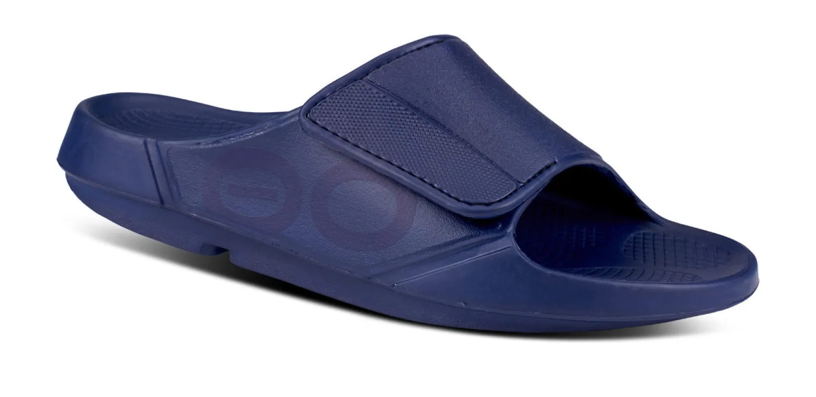 Women's OOahh Sport Flex Sandal - Navy made by OOFOS