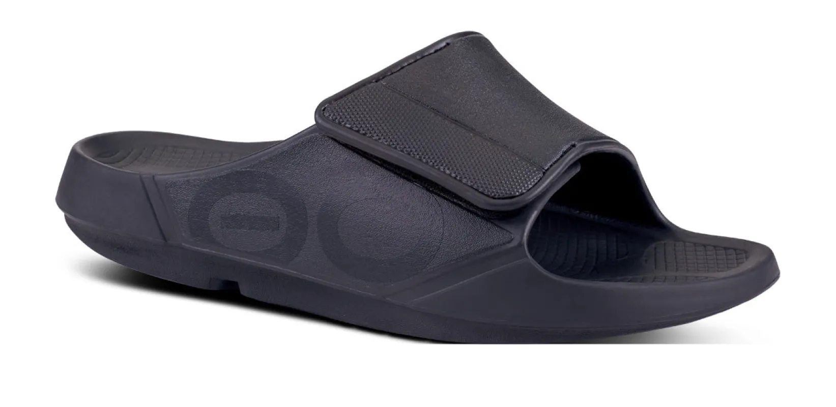 Women's OOahh Sport Flex Sandal - Matte Black sold by OOFOS