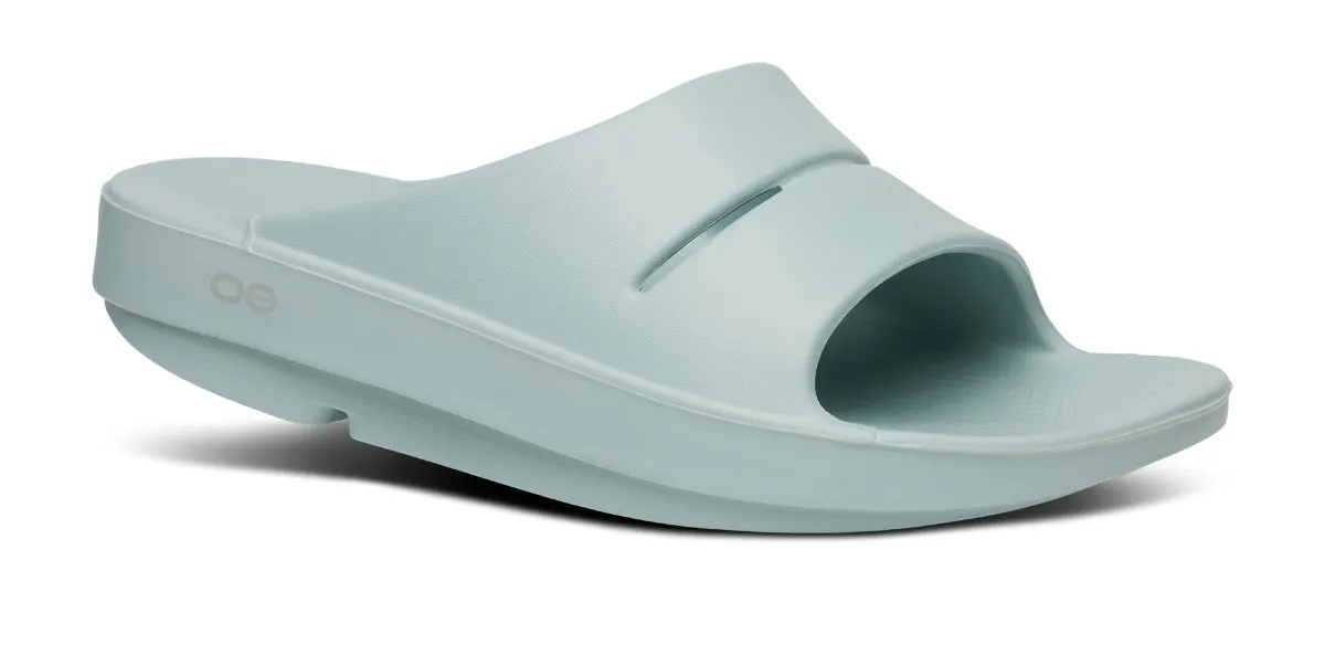 Women's OOahh Slide Sandal - Mist (SALE) sold by OOFOS