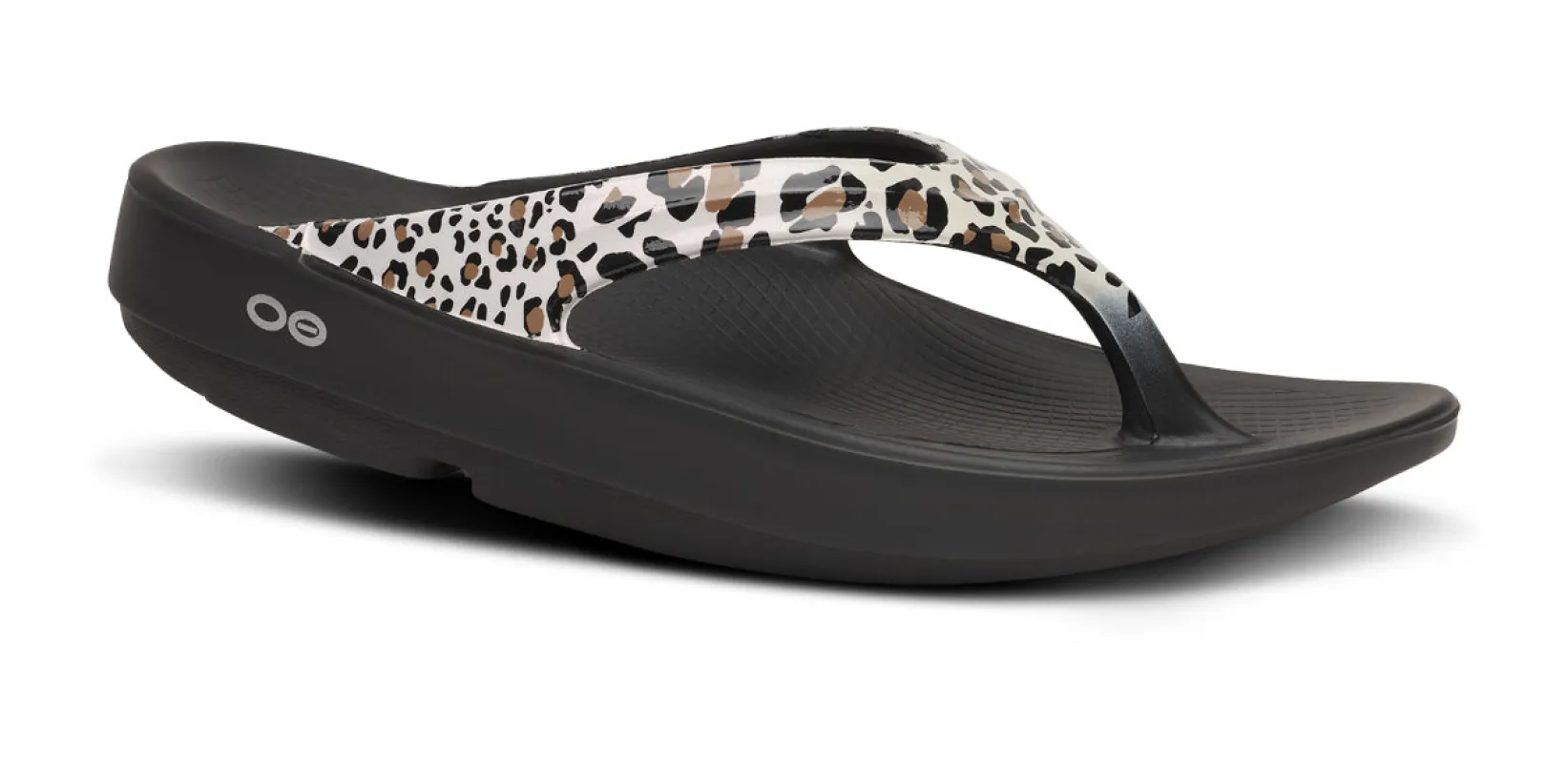 Women's OOlala Limited Sandal - Leopard made by OOFOS
