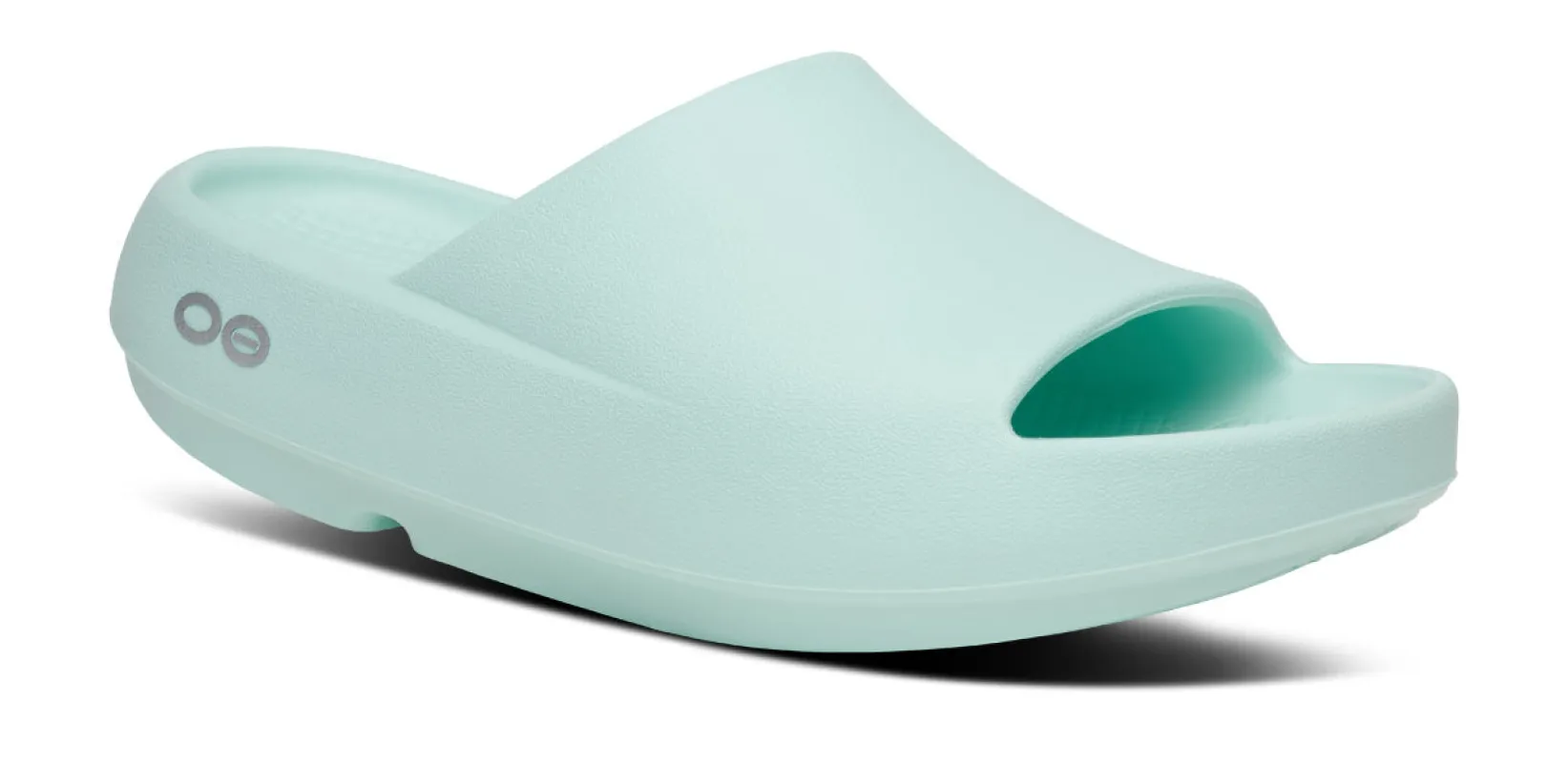 Men's OOahh PLUS Slide Sandal - Mint made by OOFOS