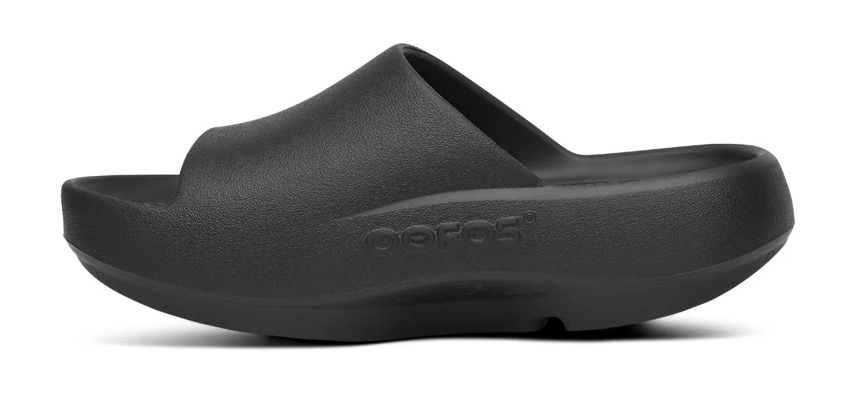 Women's OOahh PLUS Slide Sandal - Black sold by OOFOS product image thumbnail 4
