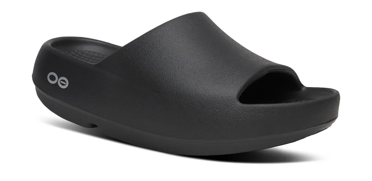 Men's OOahh PLUS Slide Sandal - Black sold by OOFOS
