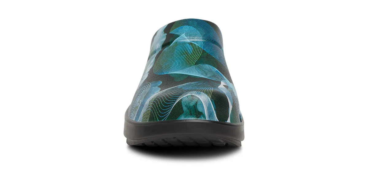 Women's OOcloog Limited Edition Clog - Wave Floral Breeze sold by OOFOS product image thumbnail 3