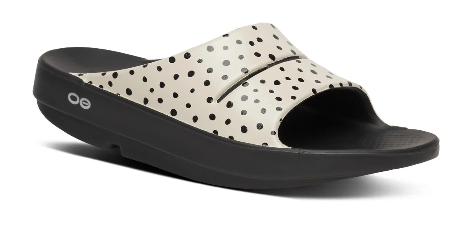 Women's OOahh Limited Slide Sandal - Pebble made by OOFOS