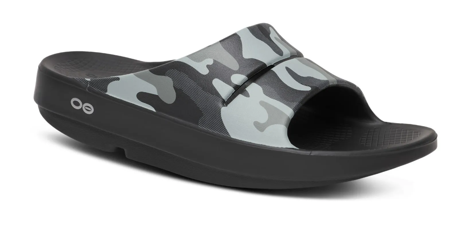 Men's OOahh Sport Slide Sandal - Night Camo made by OOFOS