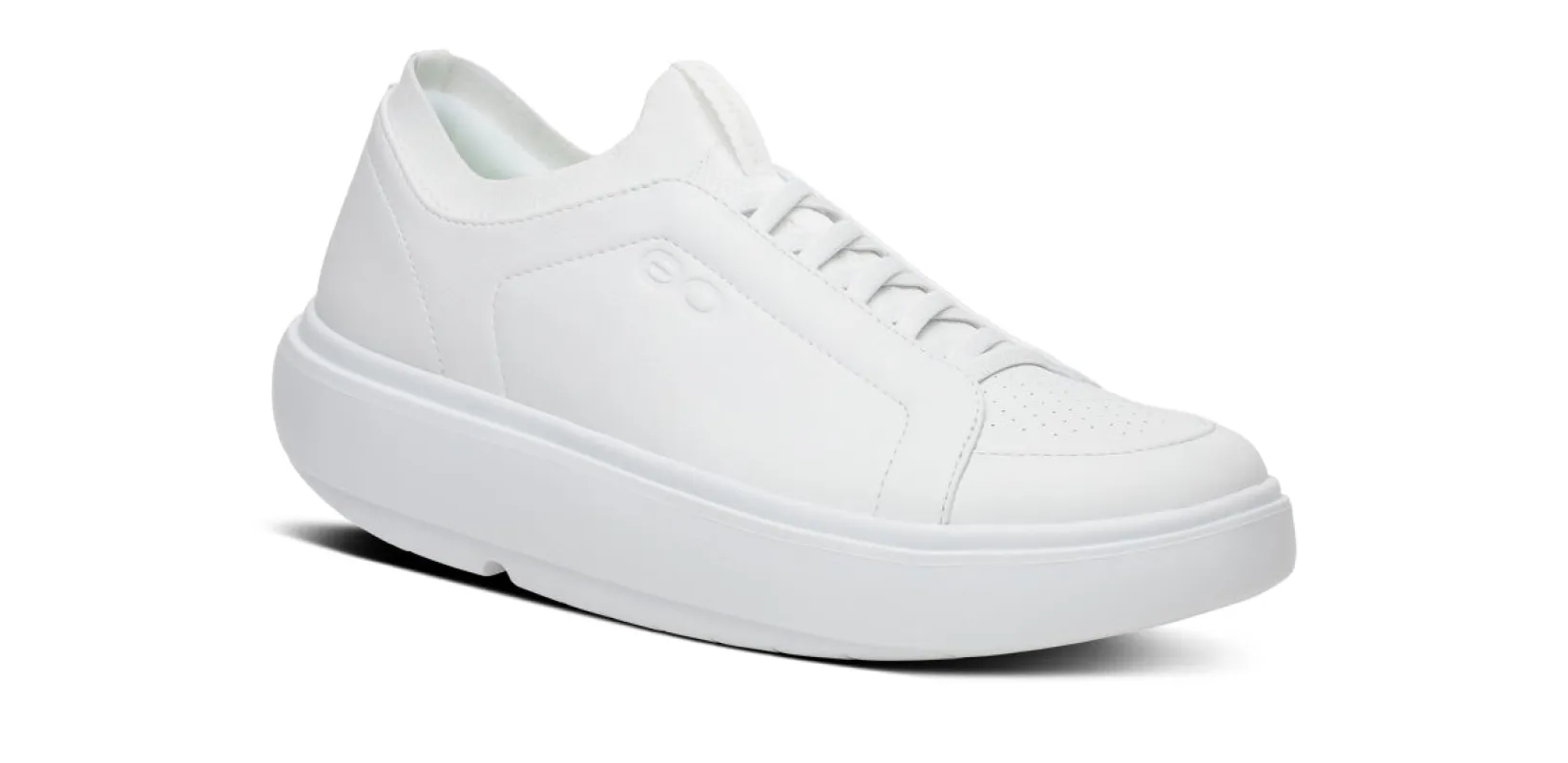 Men's Club+ Leather - White made by OOFOS