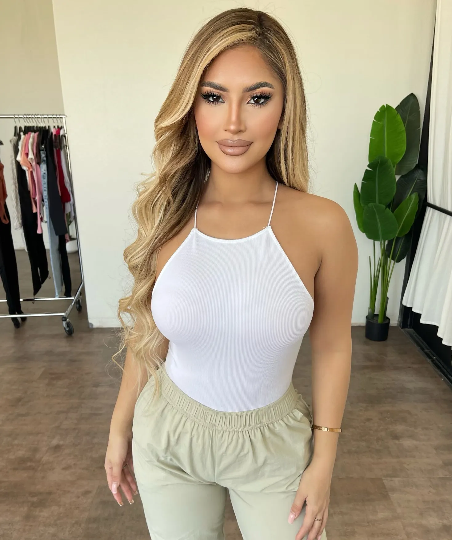 Nydia Bodysuit(White) sold by OOTDFash