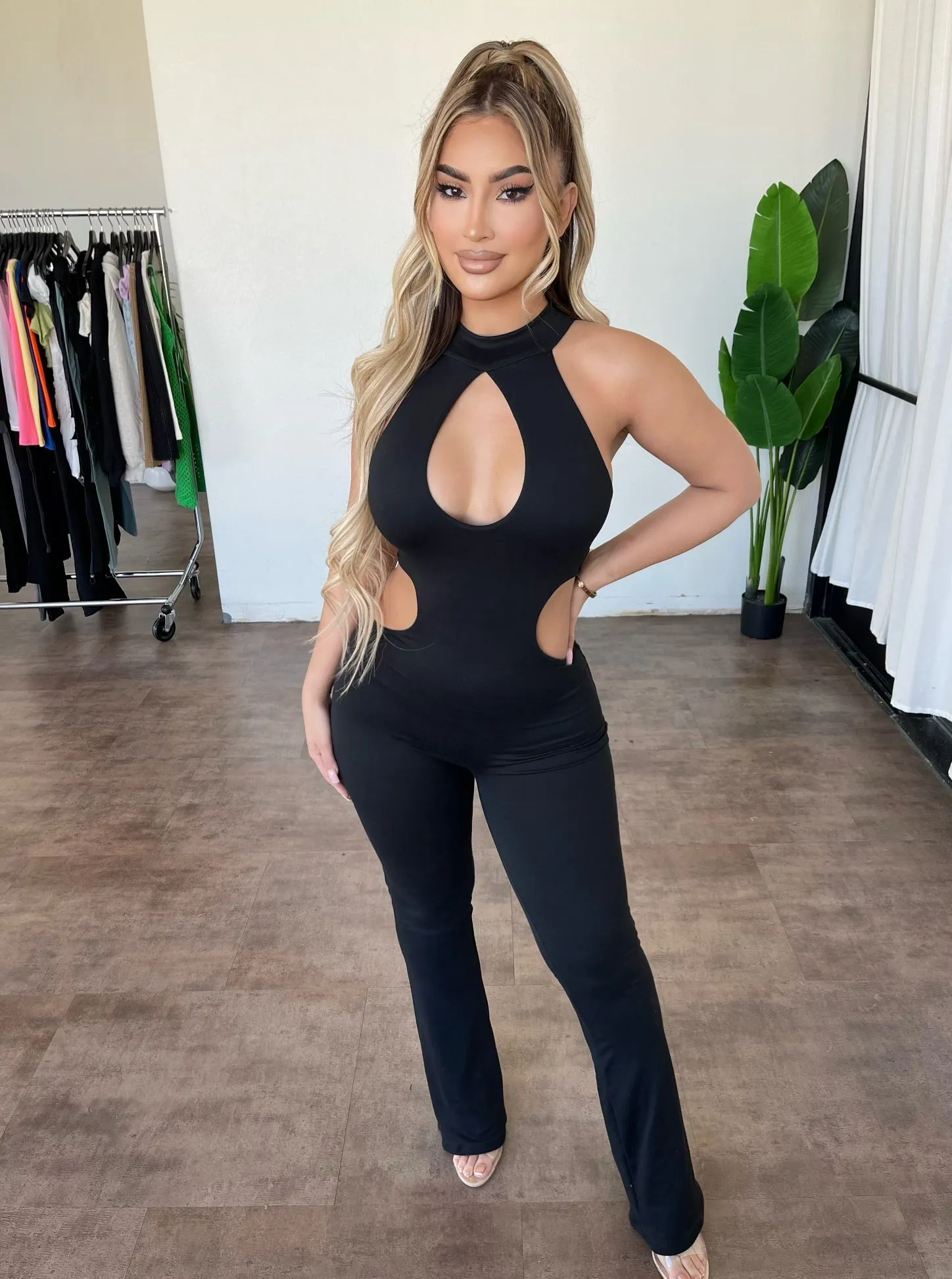 Celeste Jumpsuit(Black) sold by OOTDFash