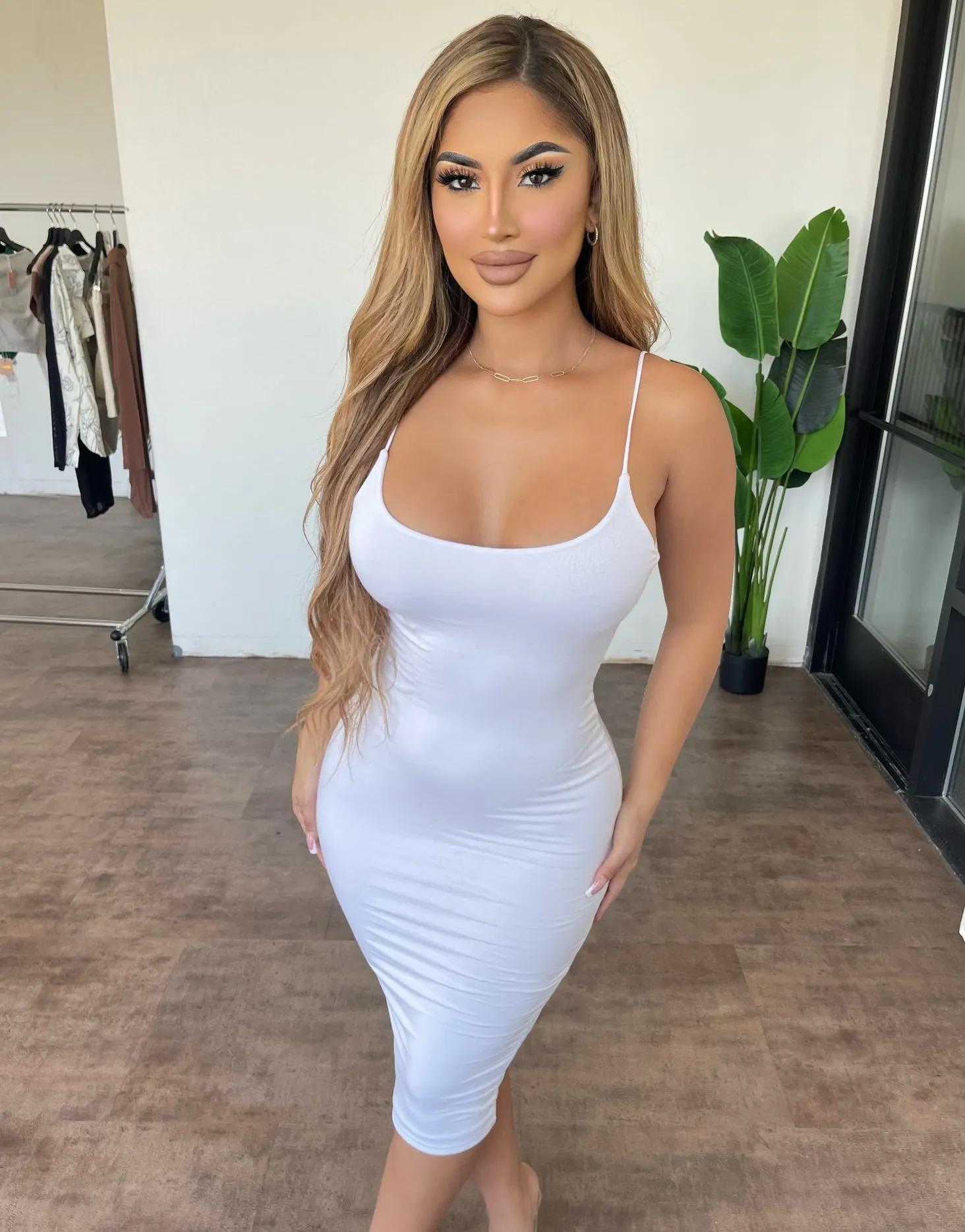 Chloe Dress (White) sold by OOTDFash