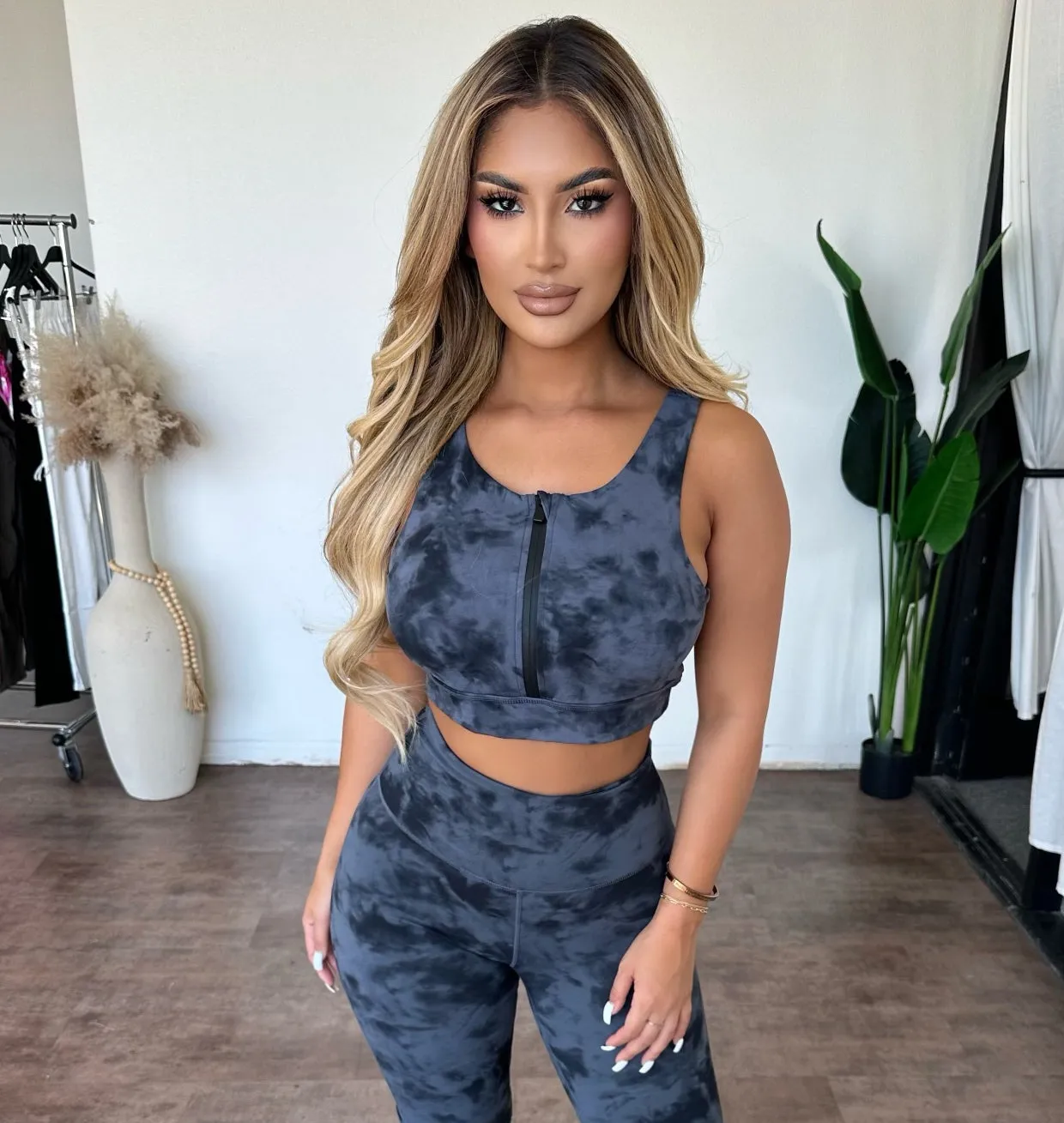 Laila Top (Dark Grey) sold by OOTDFash