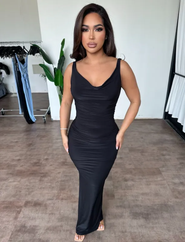 Helena Dress (Black) sold by OOTDFash