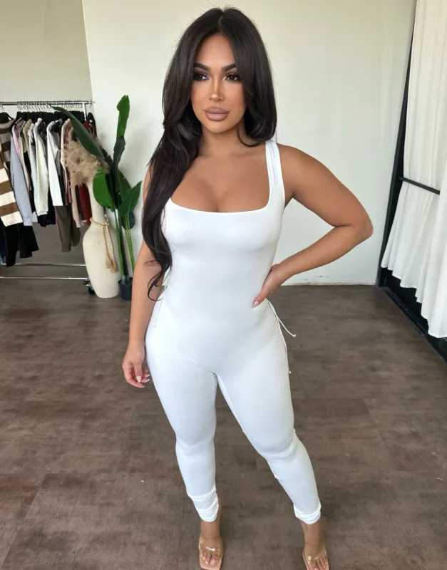 Patty Jumpsuit (Ivory) sold by OOTDFash