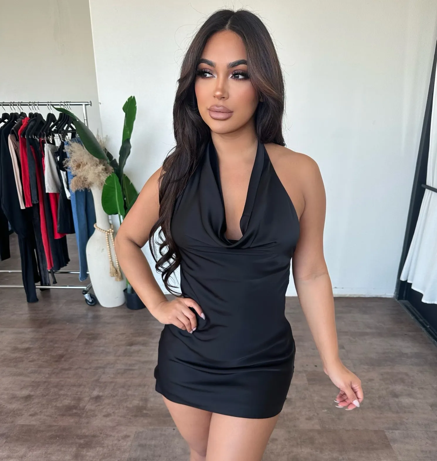 Skye Dress (Black) sold by OOTDFash