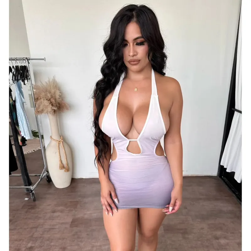 Diana Dress (Purple) sold by OOTDFash