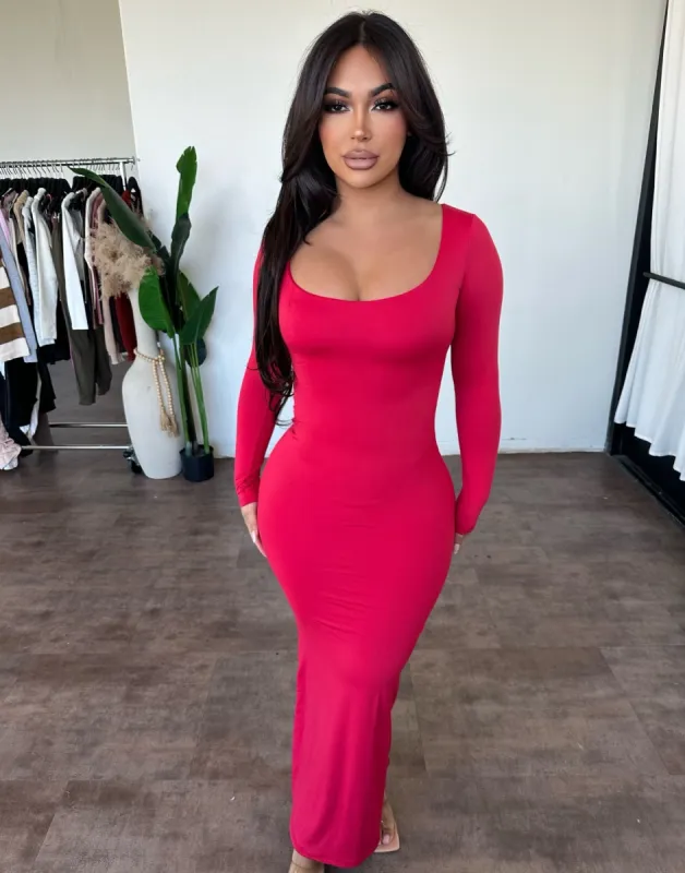 Mercedez Dress (Red) sold by OOTDFash