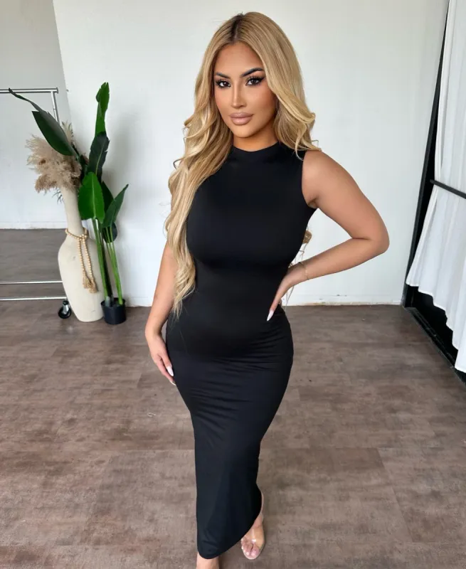 Mildred Dress (Black) sold by OOTDFash