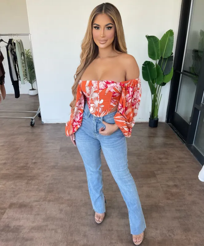 Victor High Rise Jeans(Light Blue) sold by OOTDFash