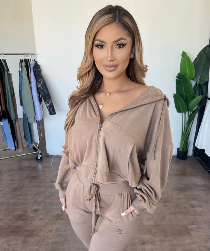 Claudia Hoodie(Sand) sold by OOTDFash