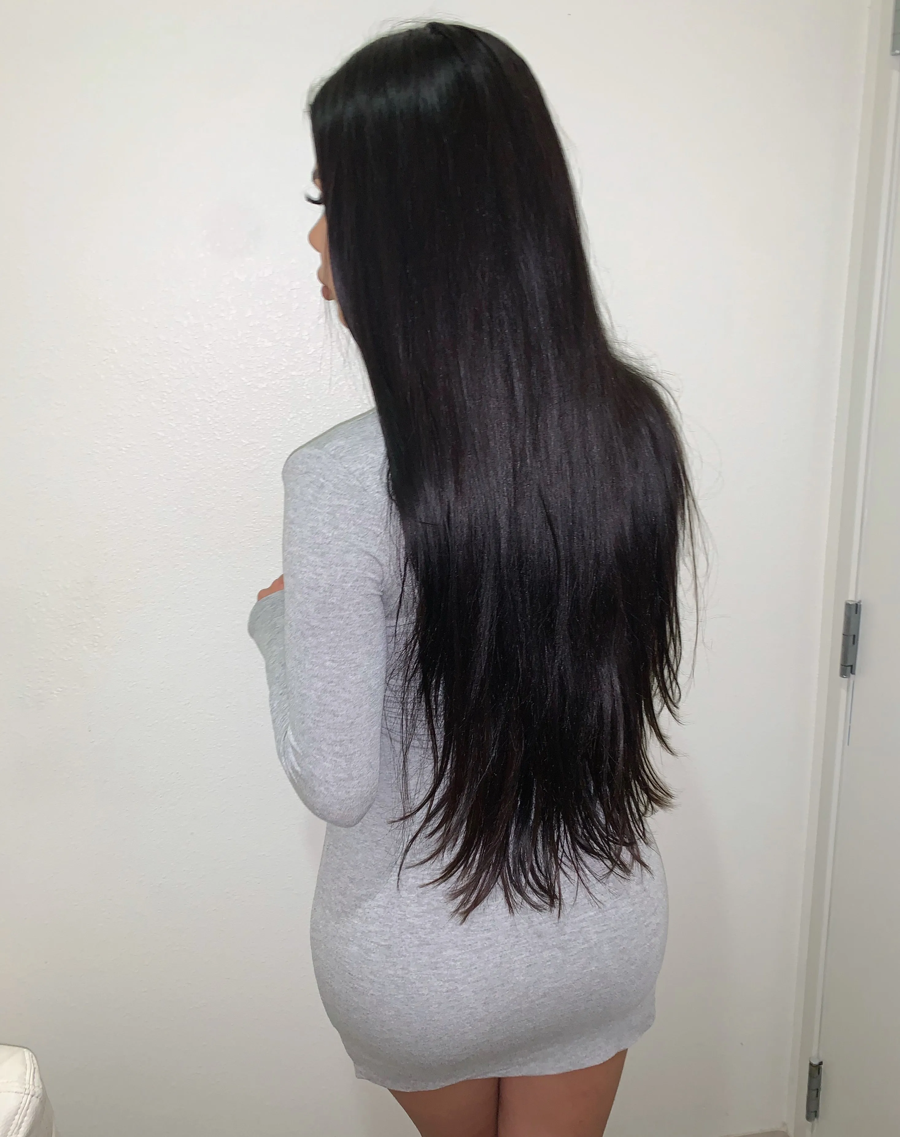 Ruth Deep V-Neck Dress(Heather Grey)FINAL SALE sold by OOTDFash product image thumbnail 2