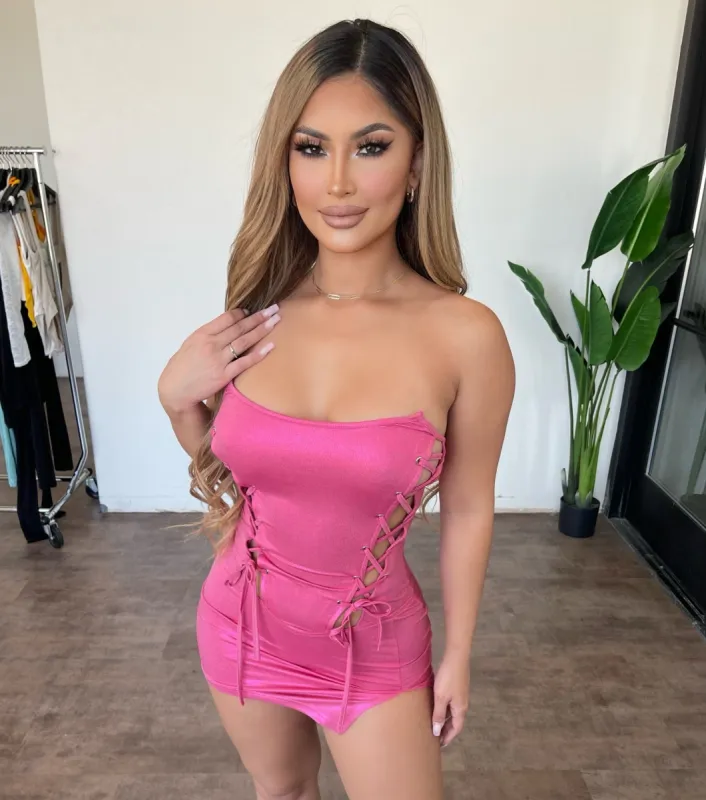 Everly Dress(Fuchsia) sold by OOTDFash