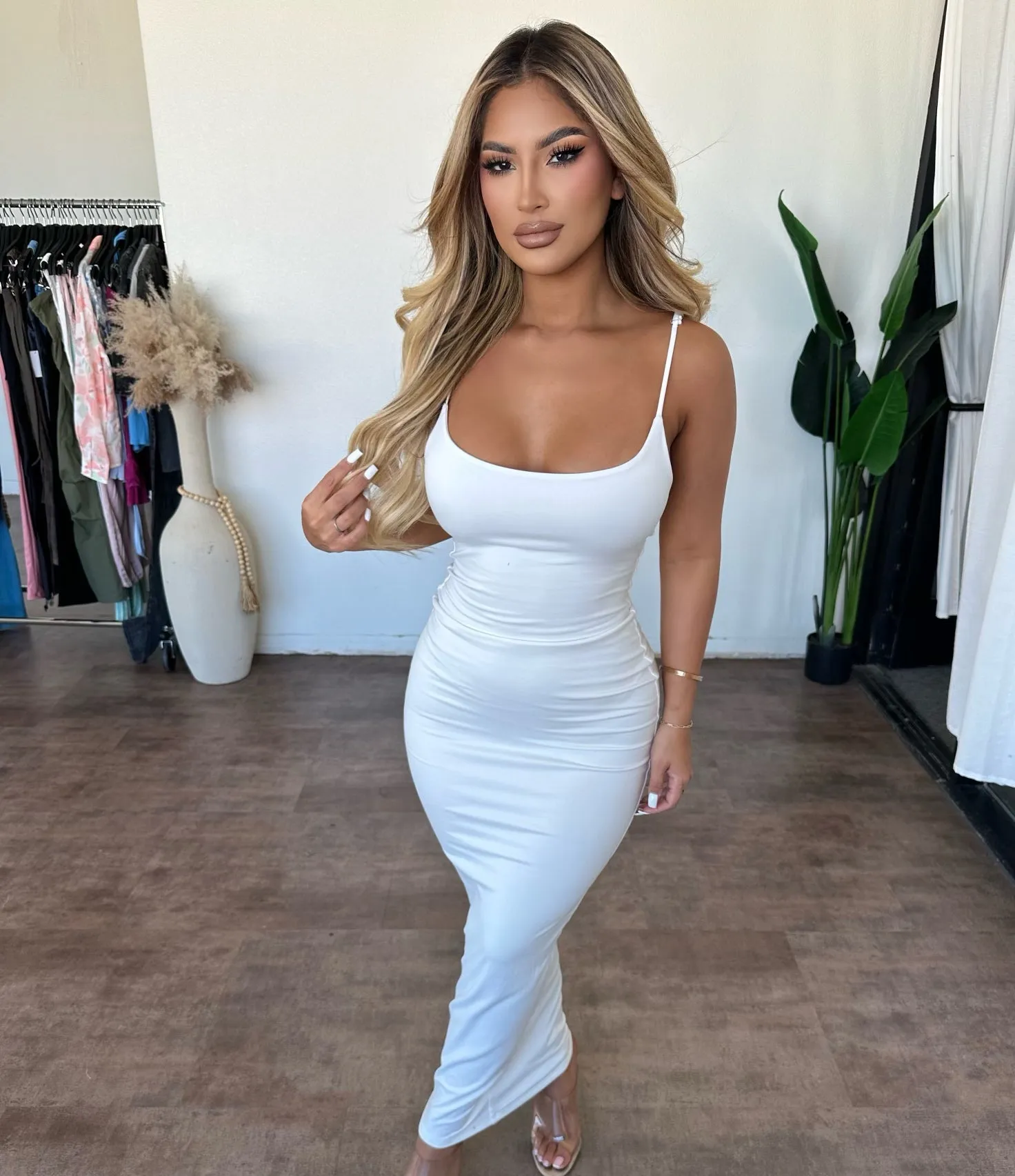 Cinthya Dress (White) sold by OOTDFash