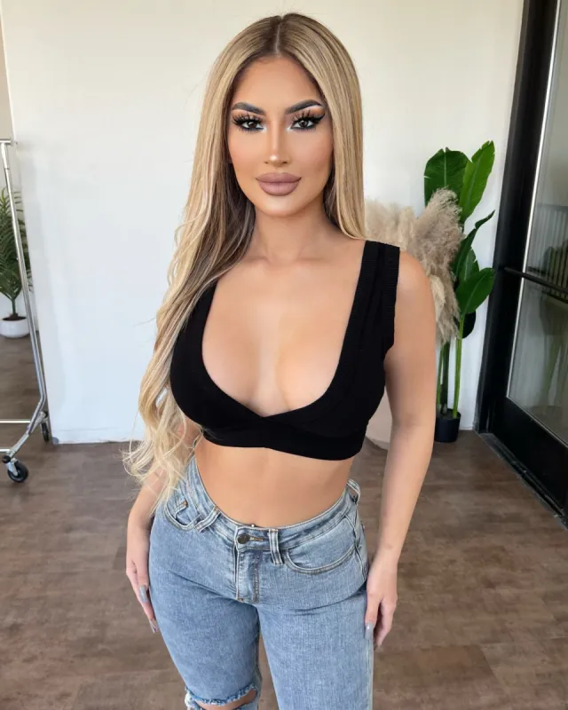 Rubi Tank Top(Black) sold by OOTDFash