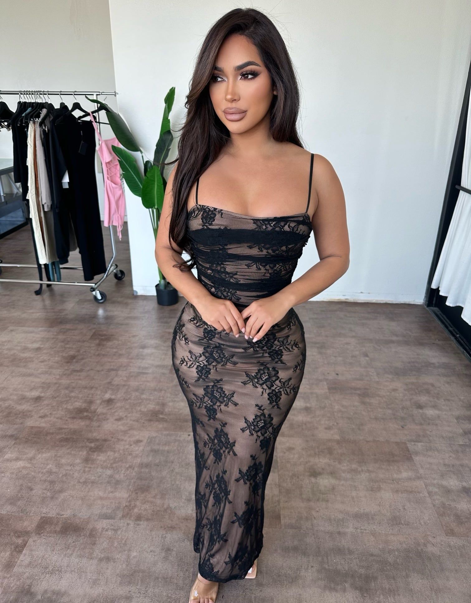 Wendy Dress (Black/Mocha) sold by OOTDFash