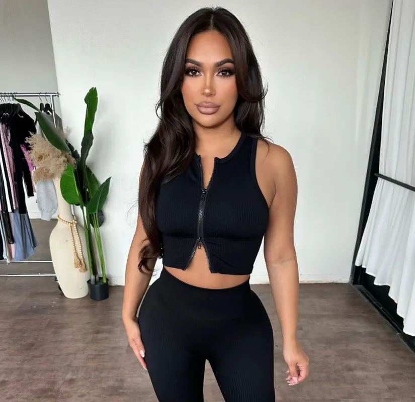 Sophie Top (Black) sold by OOTDFash