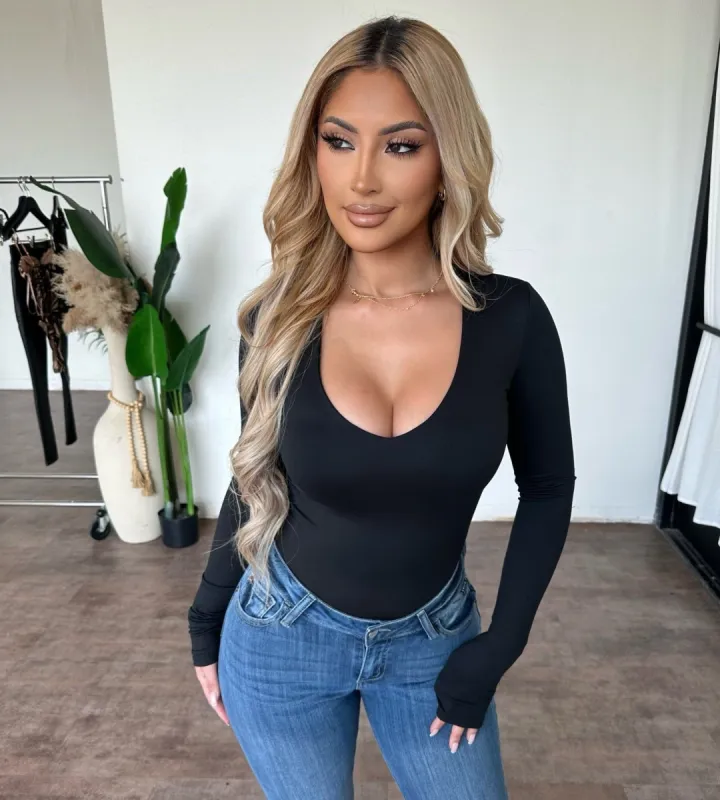 Demi Top (Black) sold by OOTDFash