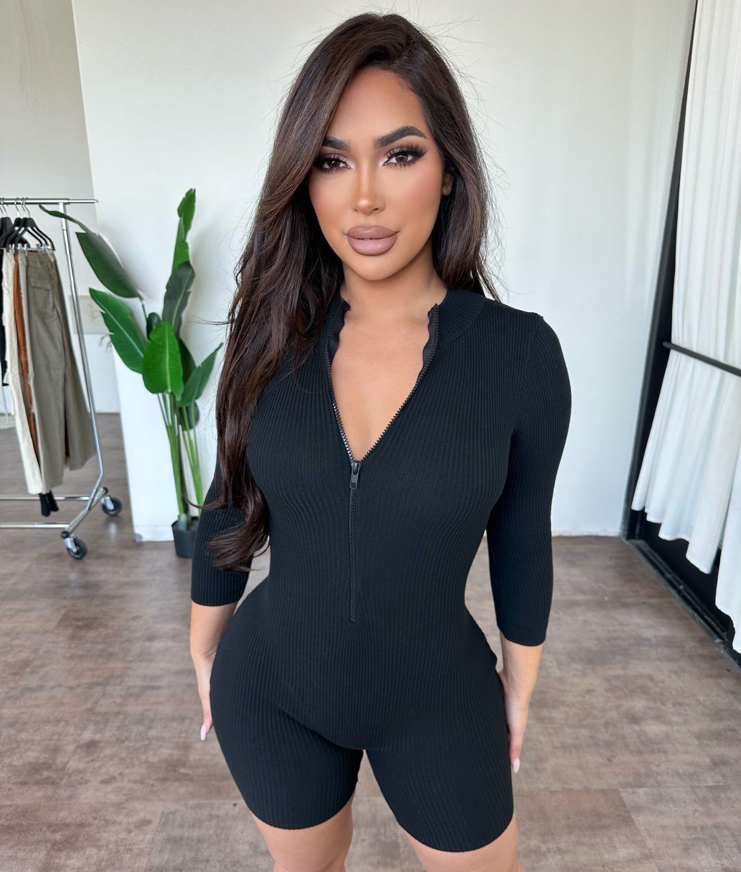 Shantel Romper (Black) sold by OOTDFash