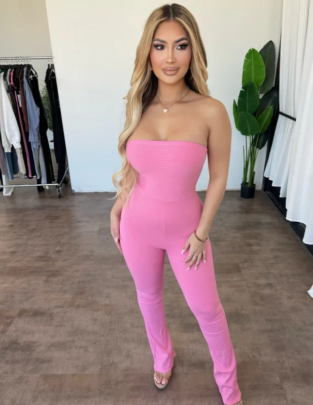 Sydney Jumpsuit(Pink) sold by OOTDFash