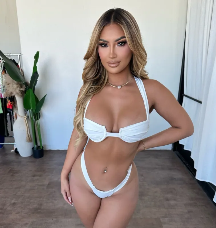 Emaline Bikini (White) sold by OOTDFash