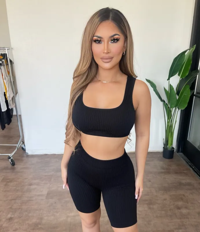 Nana Two Piece Set(Black) sold by OOTDFash