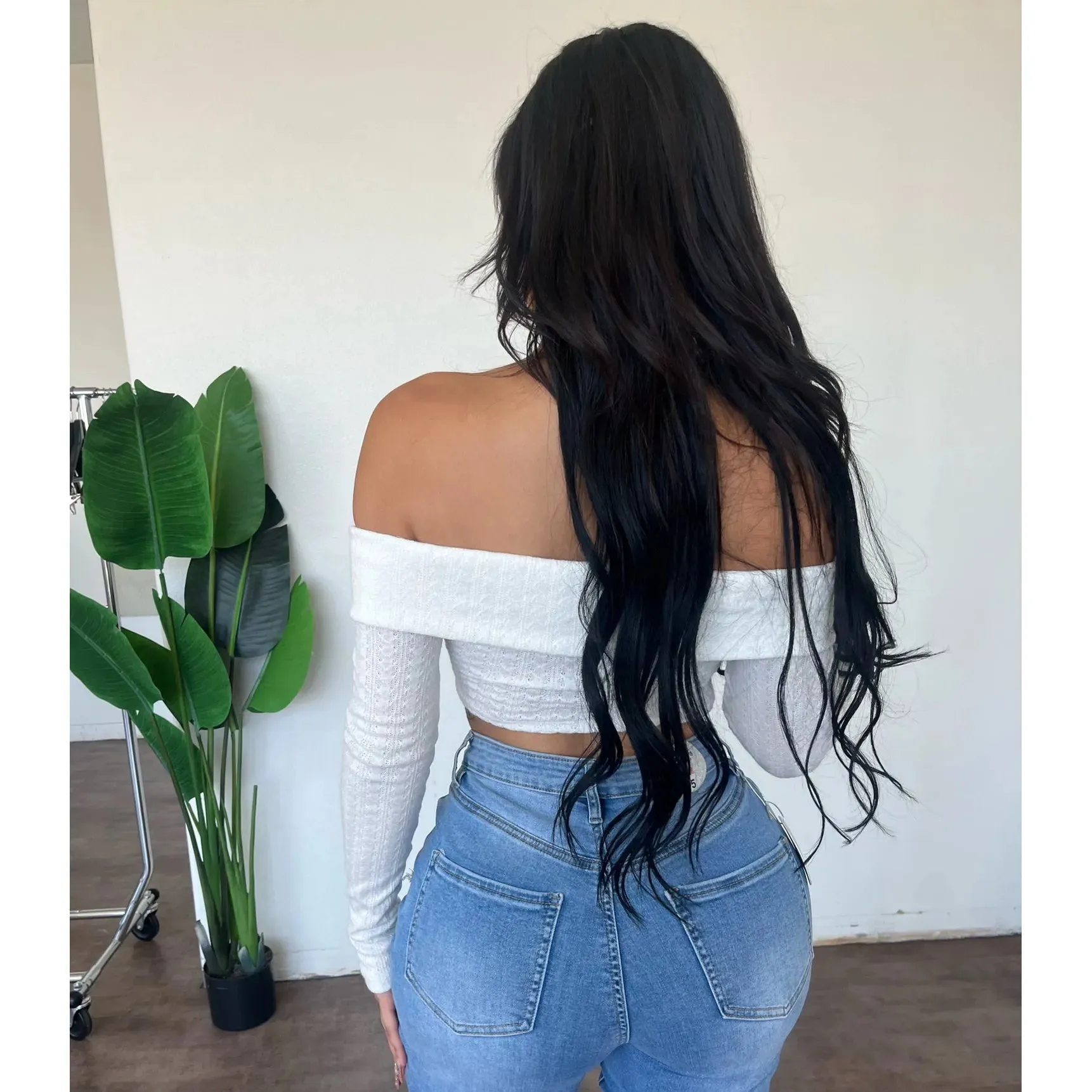 Tiffany Crop Top (Off White) sold by OOTDFash product image thumbnail 2