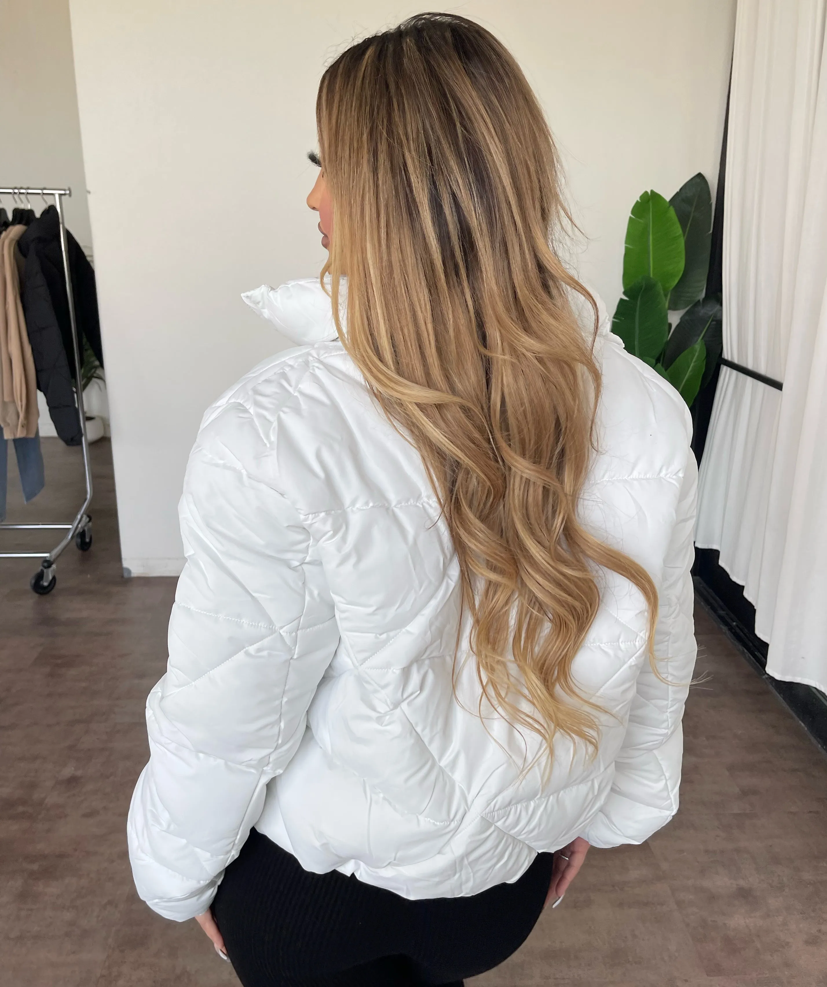 Carly Puffer Jacket(White) sold by OOTDFash product image thumbnail 2