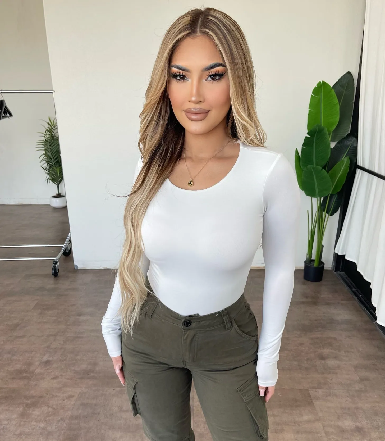 Eliana Bodysuit(Off White) sold by OOTDFash