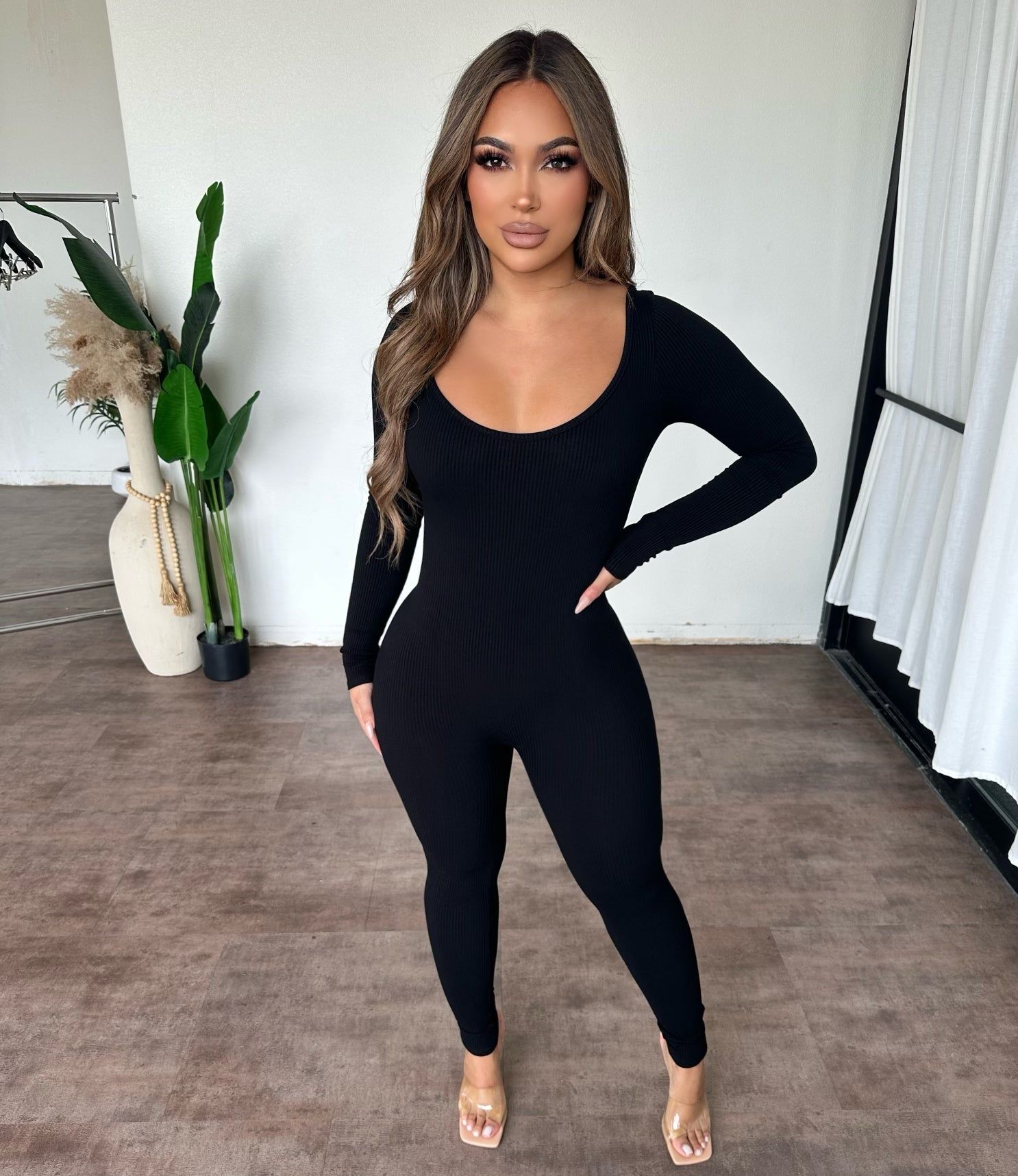 Ember Jumpsuit (Black) sold by OOTDFash