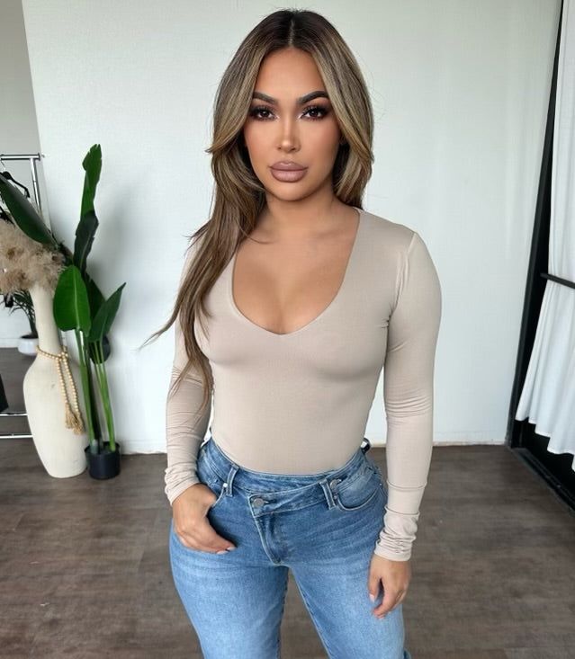 Bria Top (Oatmeal) sold by OOTDFash