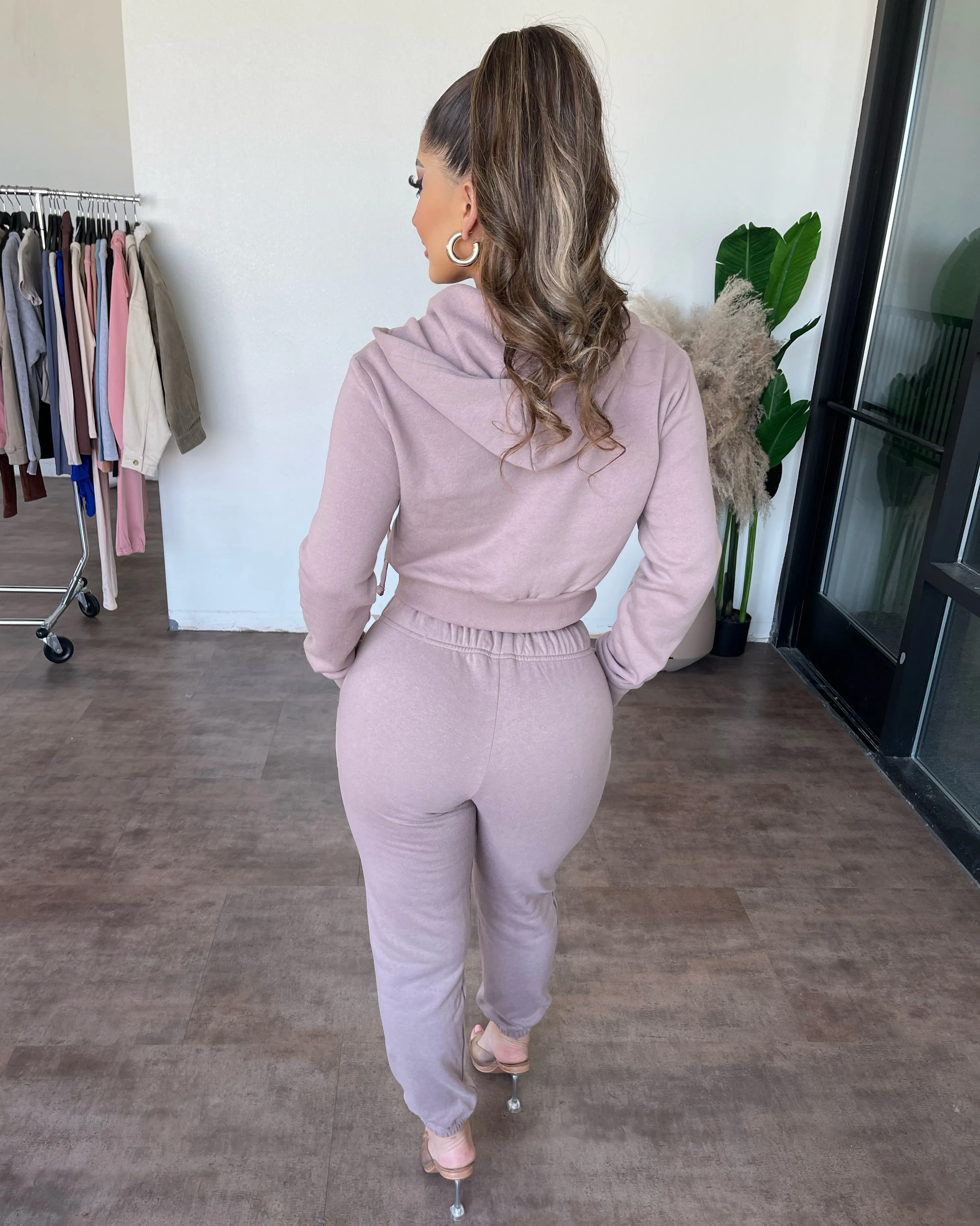 Tyler Jogger Sweatpants(Mocha) sold by OOTDFash product image thumbnail 2