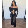 Kathy Jumpsuit (Black) sold by OOTDFash