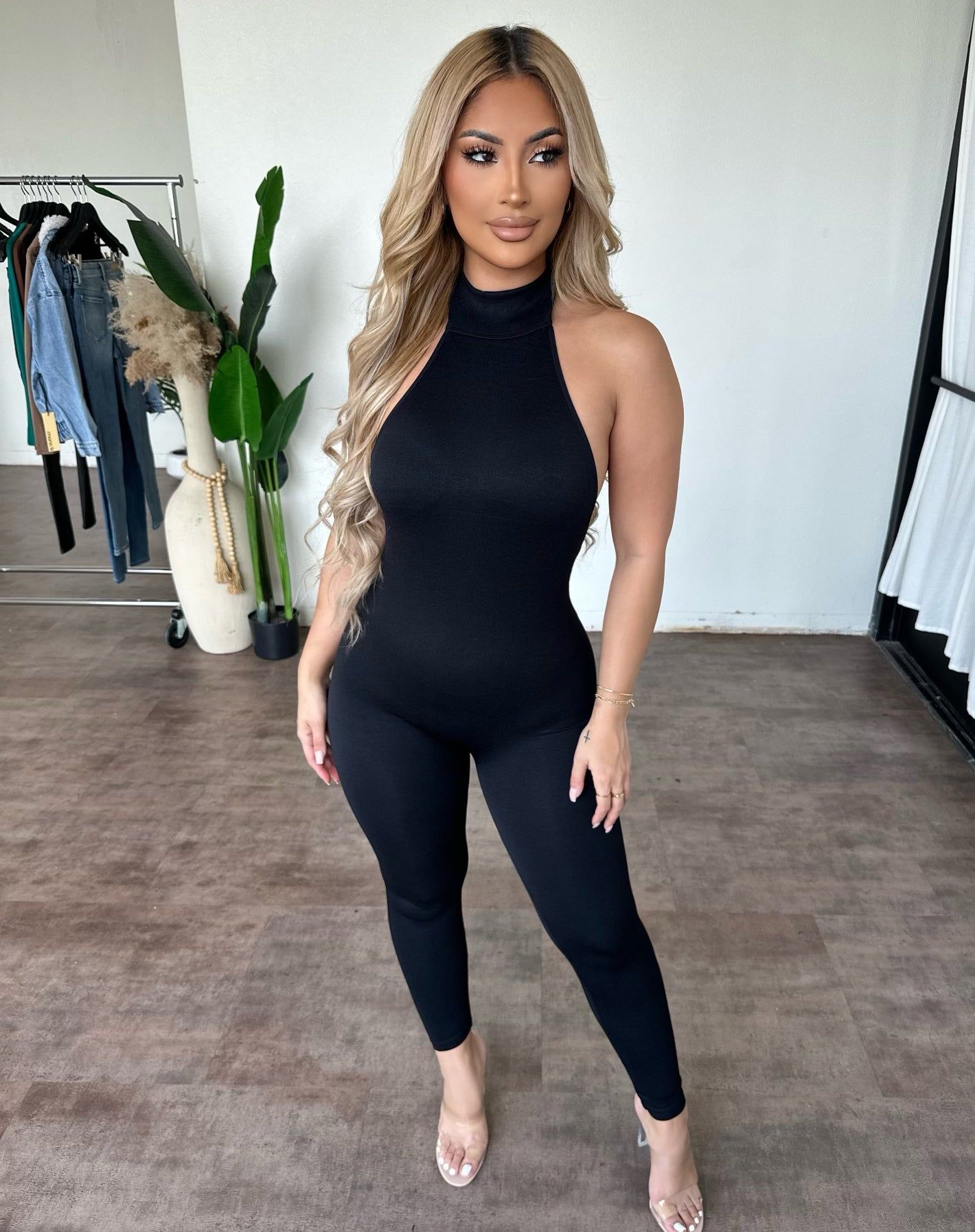 Eileen Jumpsuit (Black) sold by OOTDFash