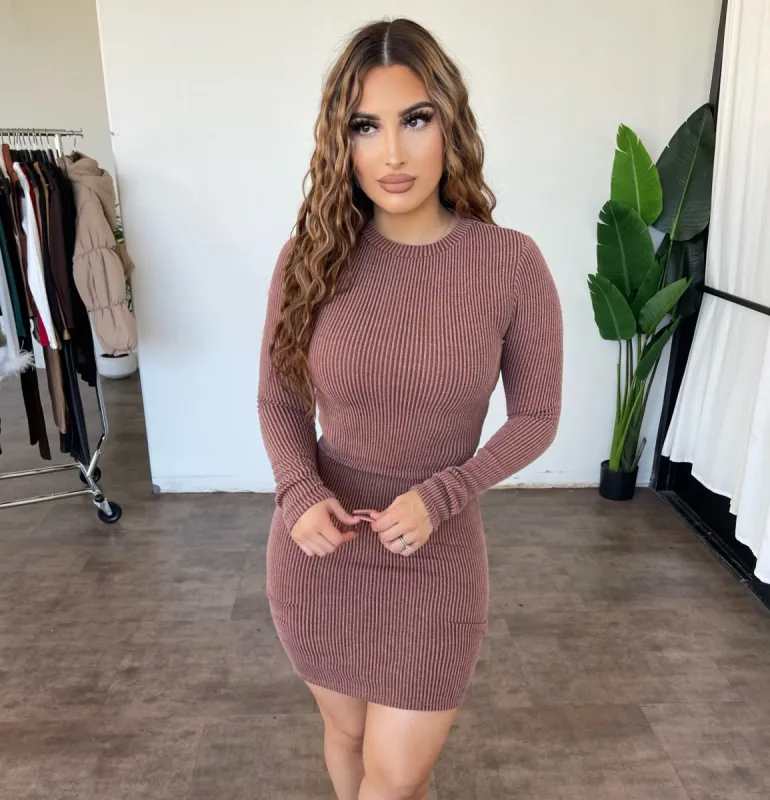 Selena Dress(Redish/Chocolate) sold by OOTDFash