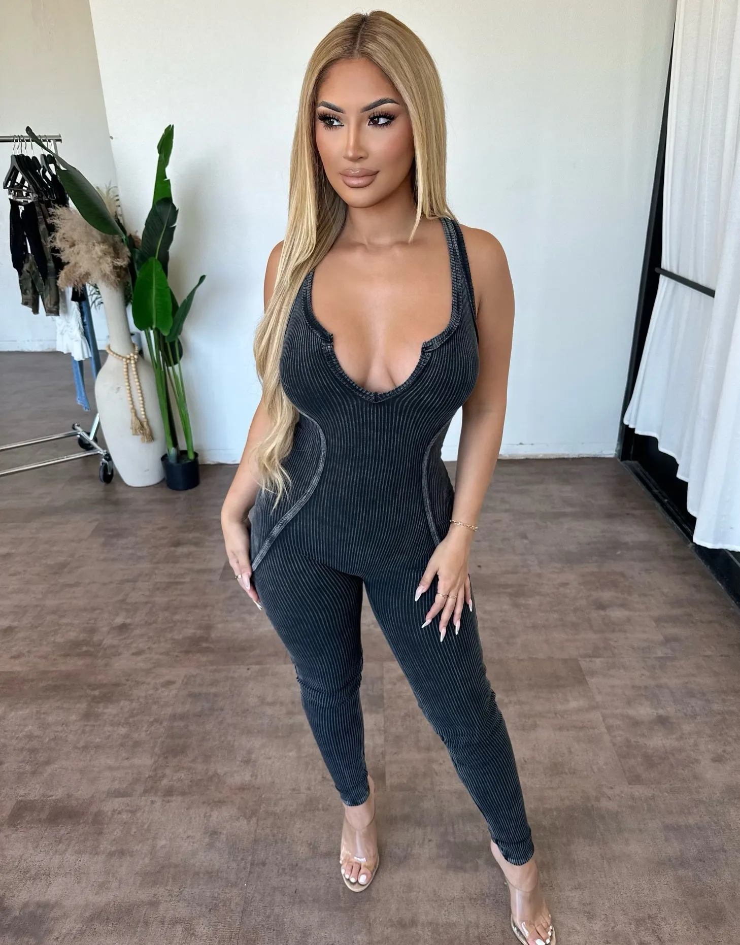 Ruby Jumpsuit (Black) sold by OOTDFash