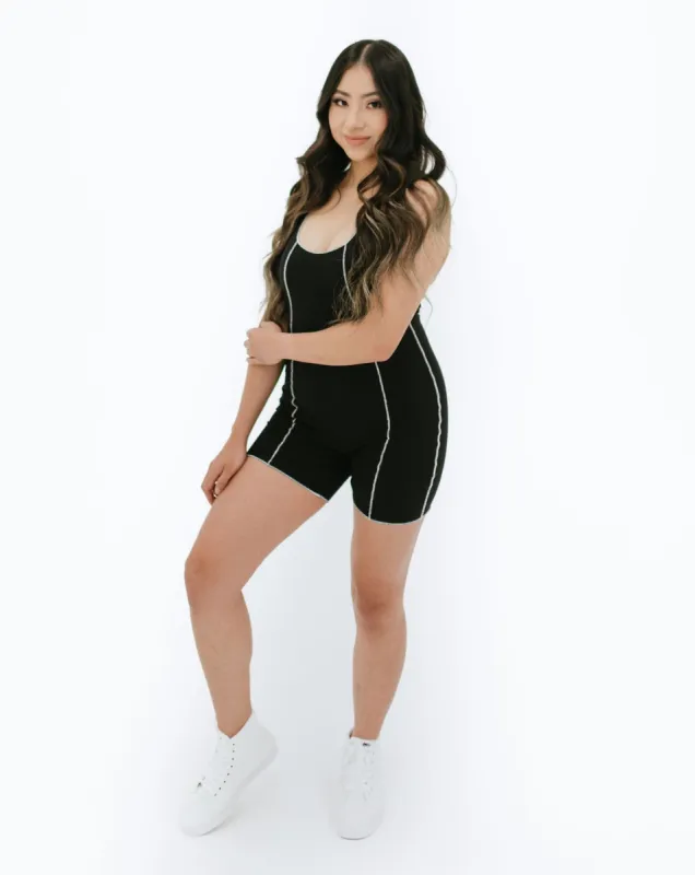 My Mini Me Romper (Black/White)(Mommy) sold by OOTDFash