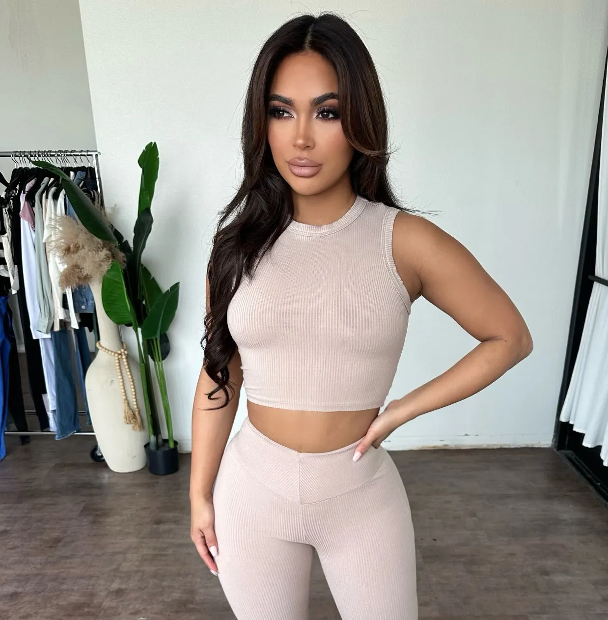 Zoey Top (Taupe) sold by OOTDFash