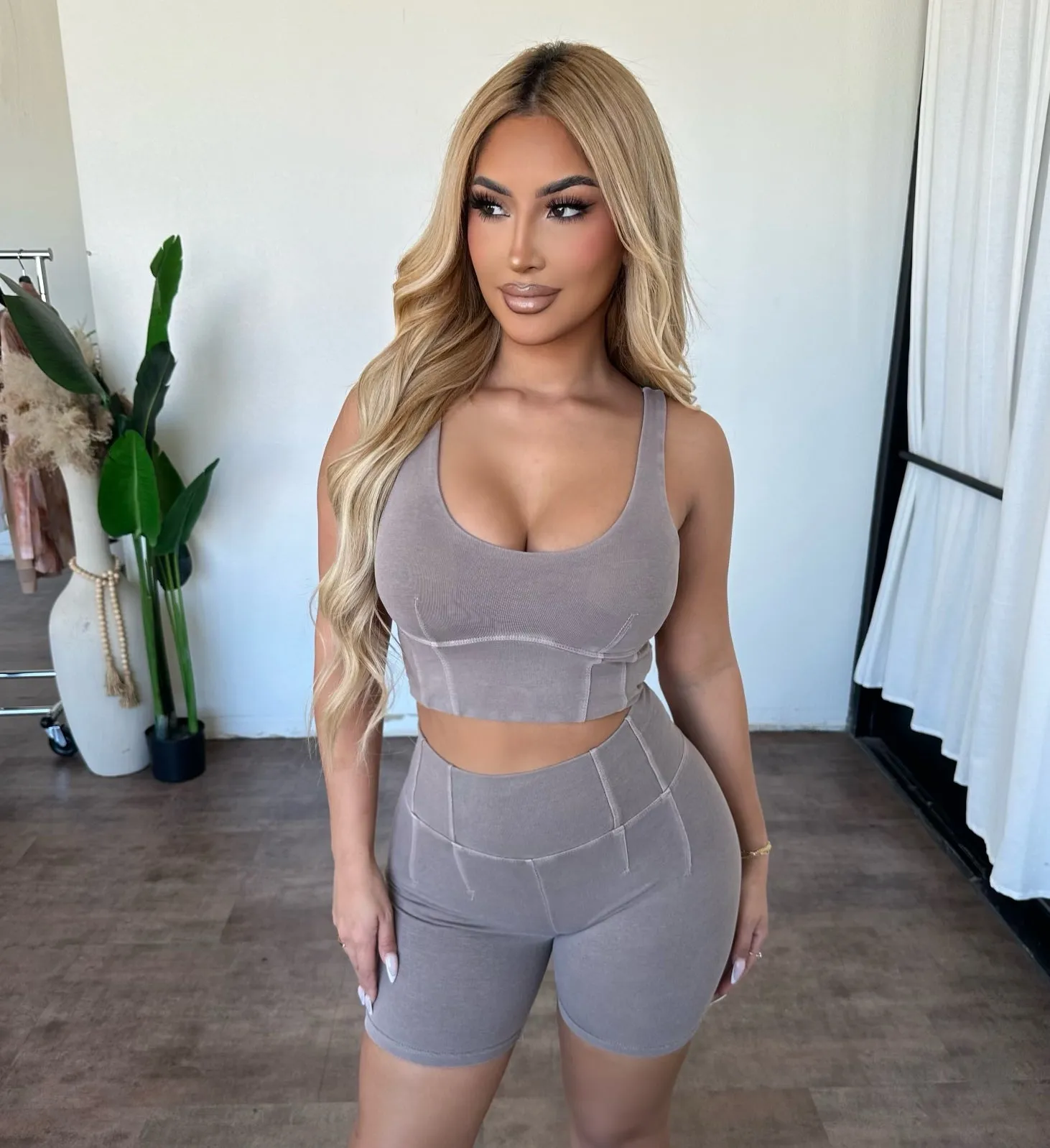 Sammie Set (Ash) sold by OOTDFash