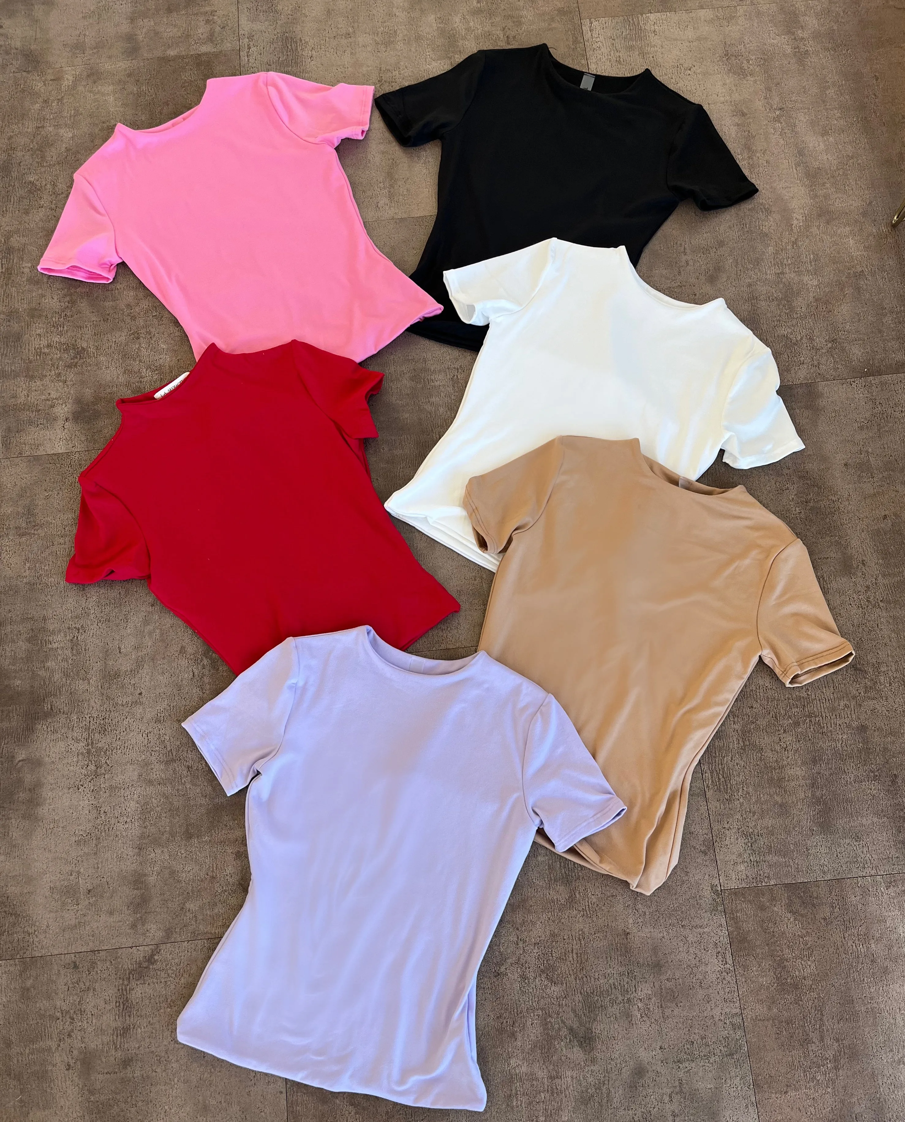 Kelly Short Sleeve Top(Taupe) sold by OOTDFash product image thumbnail 2