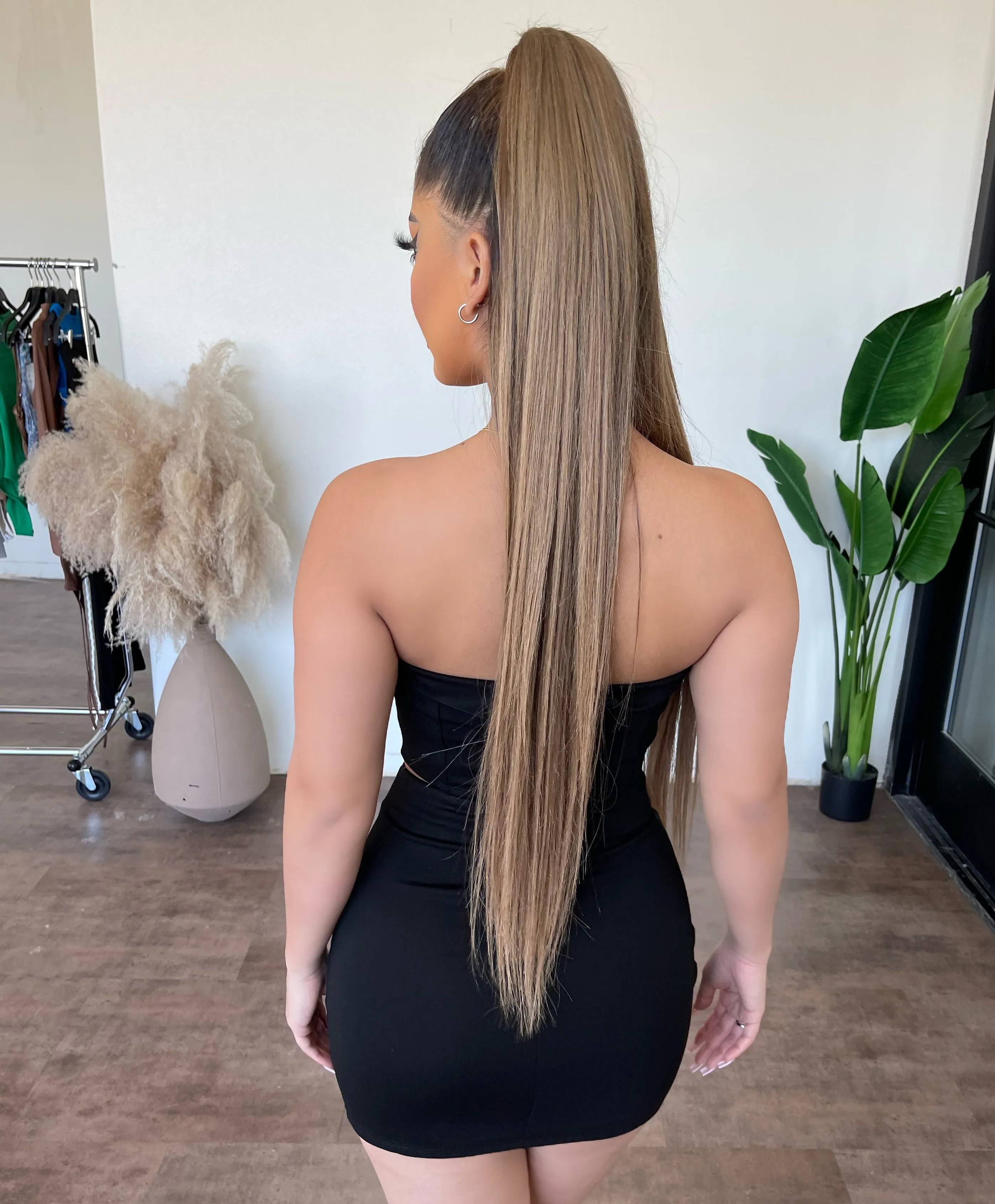 Anisa Cropped Top Set (Black) sold by OOTDFash product image thumbnail 2