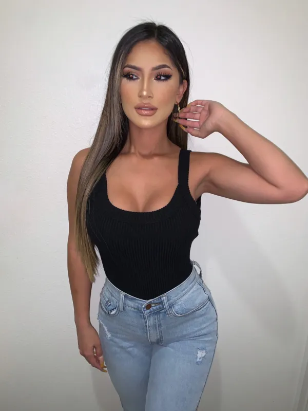 Kali Tank Bodysuit(Black)FINAL SALE sold by OOTDFash